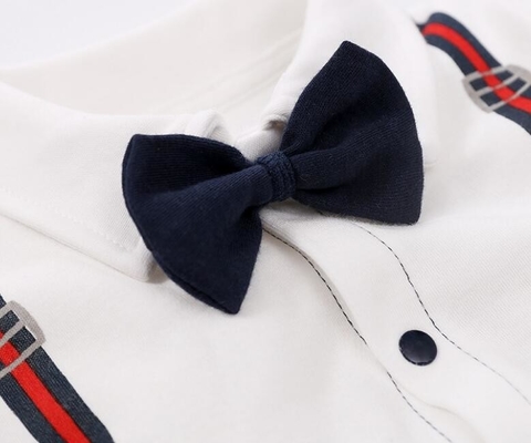 Infant  Baby Boy Gentleman Outfit Climbing Clothes Jumpsuit Kids Modelling