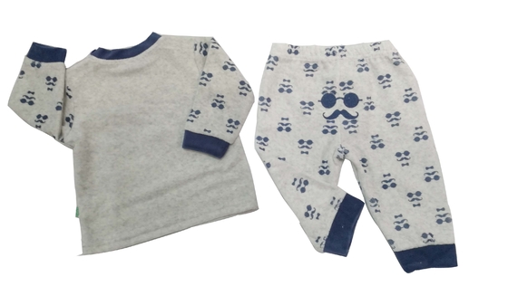 Winter Knitted Baby Clothes Childrens Knitting Sets With Print Embroidery