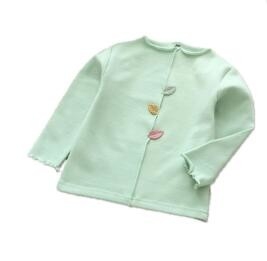Summer Infant Baby Clothes With Ruffle Sleeve Green / Pink Color