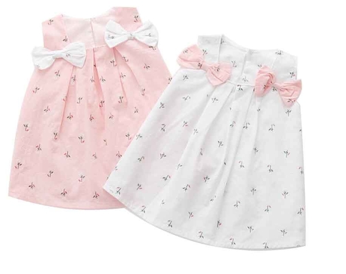 꽃 무늬 여자 아기를 위해 안락한 다채로운 아이 여름 착용 Dressessoft